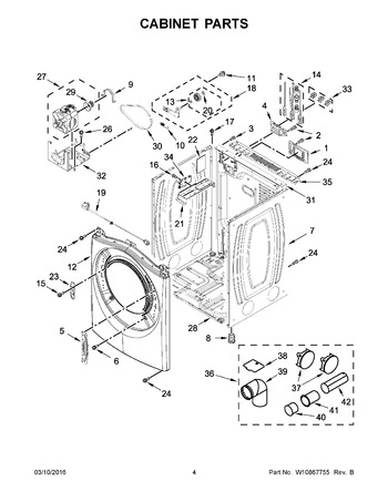 Diagram for WED90HEFW0