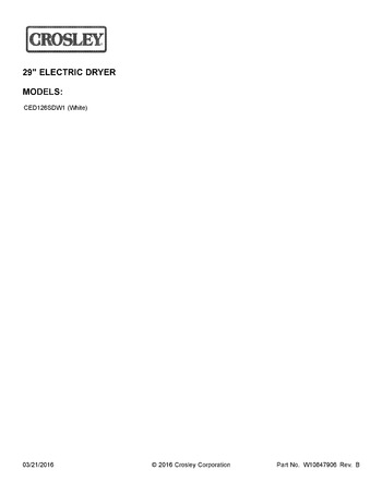 Diagram for CED126SDW1