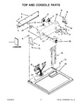 Diagram for 02 - Top And Console Parts