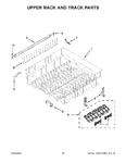 Diagram for 09 - Upper Rack And Track Parts