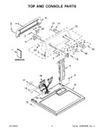 Diagram for 02 - Top And Console Parts