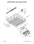 Diagram for 09 - Upper Rack And Track Parts