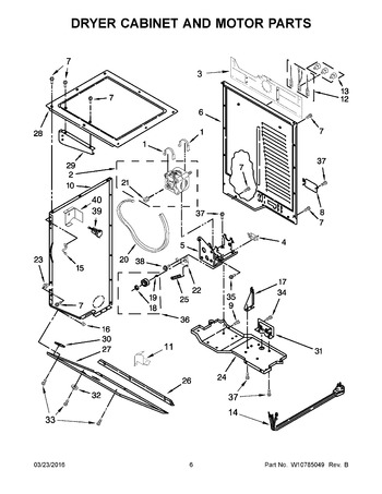 Diagram for WGT4027EW0