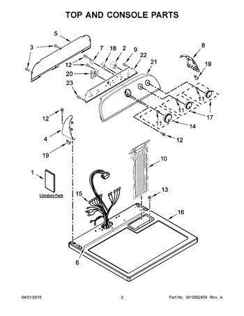 Diagram for WED4916FW0