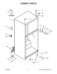 Diagram for 02 - Cabinet Parts