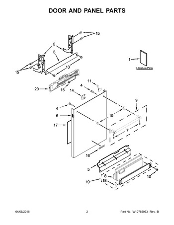 Diagram for KDTM404EBS0