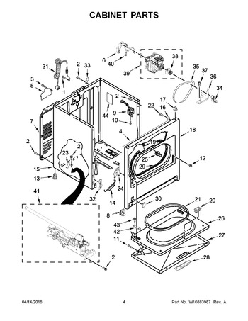 Diagram for WGD4916FW0