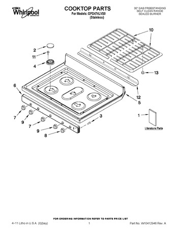 Diagram for GFG474LVS0