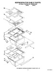 Diagram for 03 - Refrigerator Shelf Parts