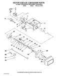 Diagram for 05 - Motor And Ice Container Parts