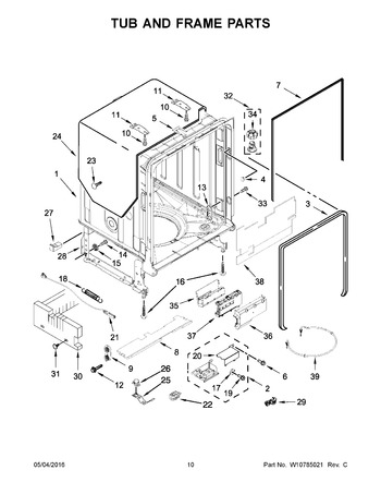 Diagram for KDTM704ESS0