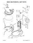 Diagram for 04 - Base And Pedestal Unit Parts