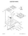 Diagram for 02 - Cooktop Parts