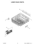 Diagram for 10 - Lower Rack Parts