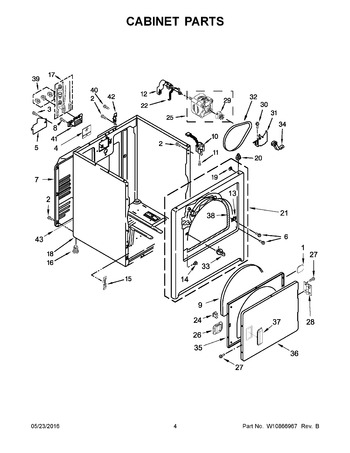 Diagram for WED4995EW1