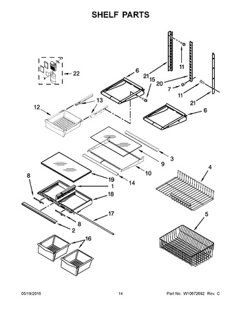 Diagram for WRB119WFBW00