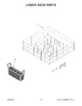 Diagram for 10 - Lower Rack Parts