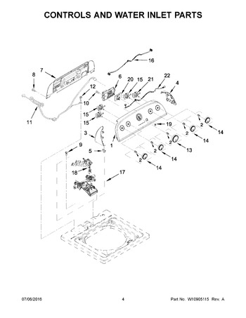 Diagram for 2DWTW4845EW1