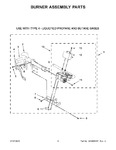 Diagram for 05 - Burner Assembly Parts