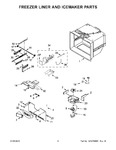 Diagram for 04 - Freezer Liner And Icemaker Parts