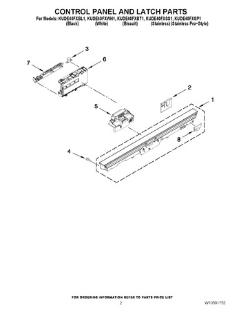 Diagram for KUDE40FXWH1