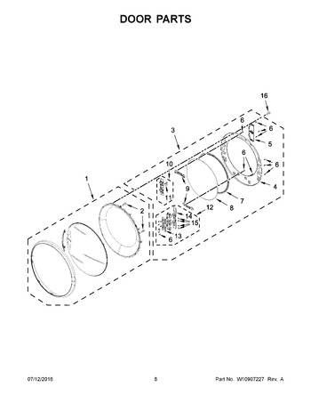 Diagram for WGD8540FW0