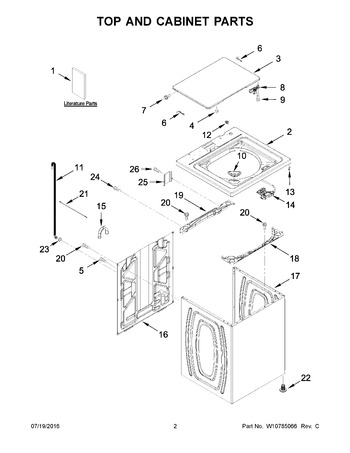 Diagram for ITW4671EW0