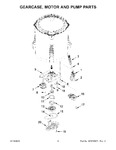 Diagram for 05 - Gearcase, Motor And Pump Parts