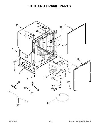 Diagram for WDT780SAEM1