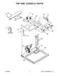 Diagram for 02 - Top And Console Parts