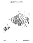 Diagram for 10 - Lower Rack Parts