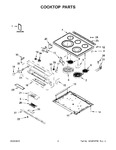 Diagram for 02 - Cooktop Parts