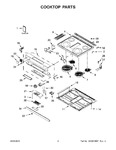 Diagram for 02 - Cooktop Parts