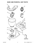 Diagram for 05 - Base And Pedestal Unit Parts