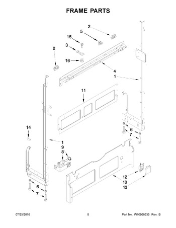 Diagram for WDF518SAFB0