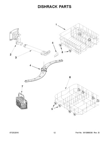 Diagram for WDF518SAFB0