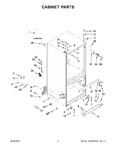 Diagram for 02 - Cabinet Parts