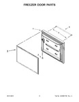 Diagram for 05 - Freezer Door Parts