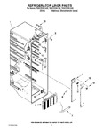 Diagram for 02 - Refrigerator Liner Parts