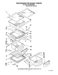 Diagram for 03 - Refrigerator Shelf Parts