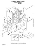 Diagram for 05 - Tub And Frame Parts