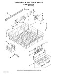 Diagram for 09 - Upper Rack And Track Parts