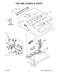 Diagram for 02 - Top And Console Parts