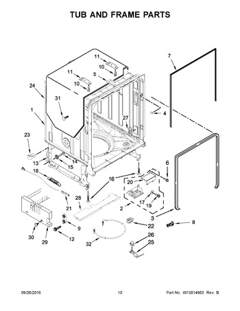 Diagram for KDTE254EBL1