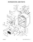 Diagram for 03 - Refrigerator Liner Parts