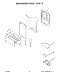 Diagram for 09 - Dispenser Front Parts