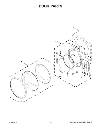 Diagram for WED9290FW0