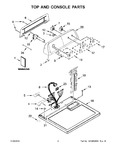 Diagram for 02 - Top And Console Parts