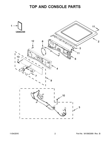 Diagram for YWED7990FW0