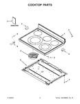 Diagram for 02 - Cooktop Parts